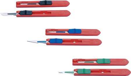 3 Safety Scalpels