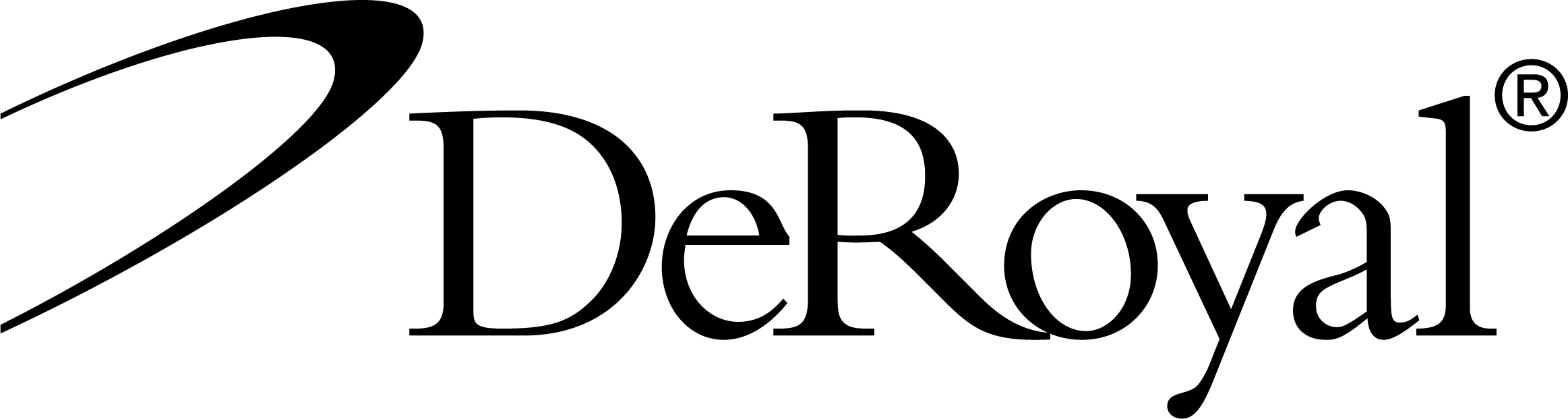 DeRoyal Logo 2022 - BLACK